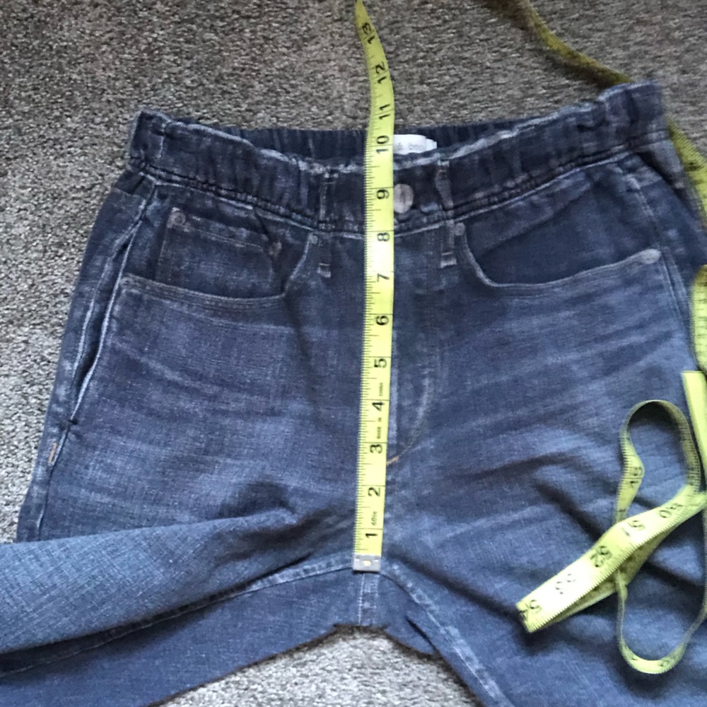 Rag & Bone Miramar Jogger Pant Jean Sweat Pants in Indigo Cotton Terry Size XS - Picture 15 of 16